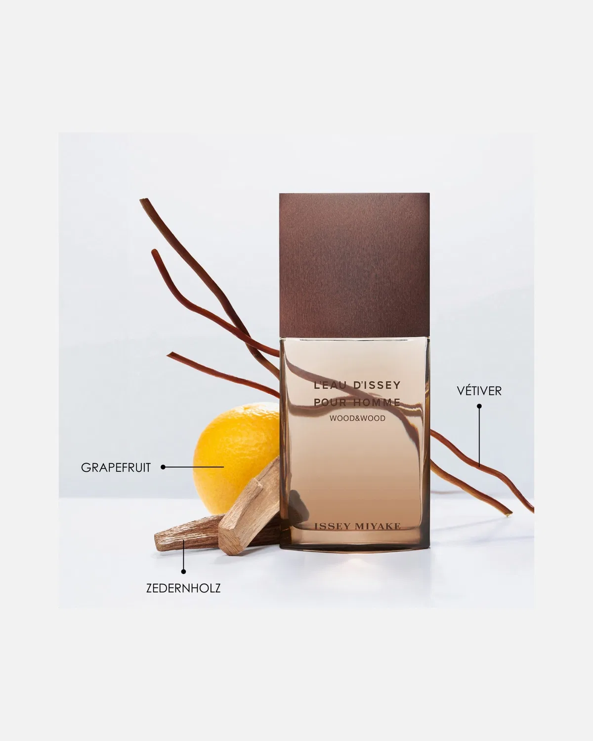 Парфюмированная вода l'eau d'issey pour homme wood&wood Issey Miyake, 100 Ml — фото 2
