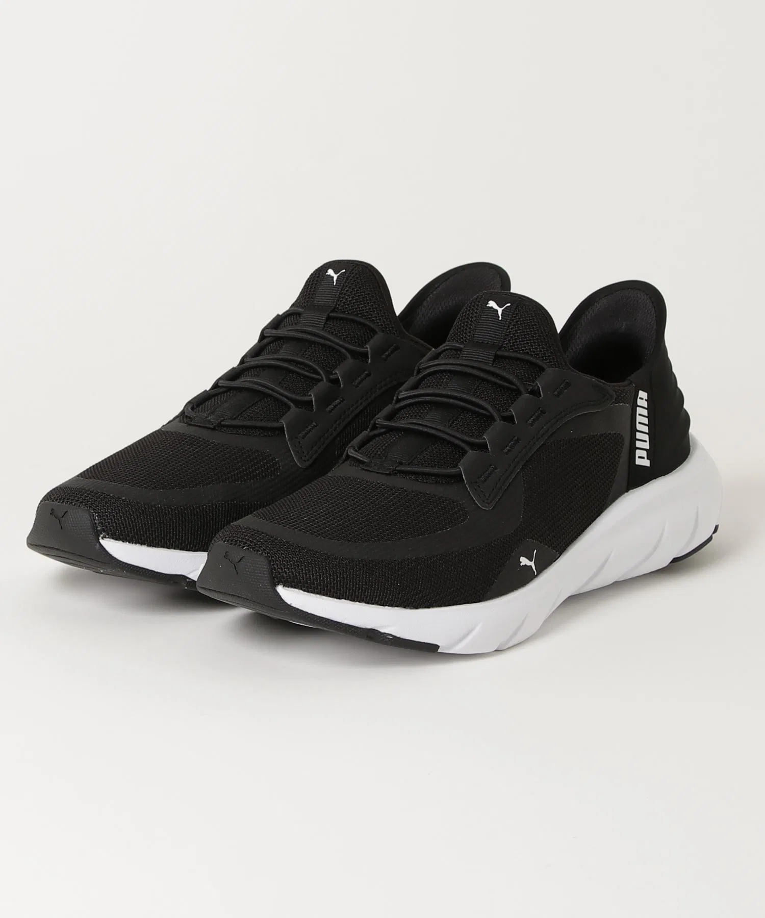 Мужские кроссовки PUMA SOFTRIDE FLEX LACE EASE чёрные