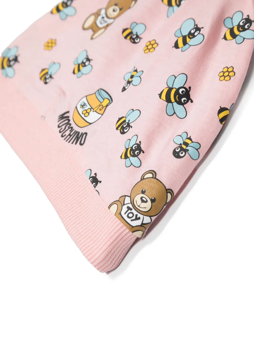 Спортивный костюм с принтом Teddy Bear Moschino Kids, розовый — фото 2