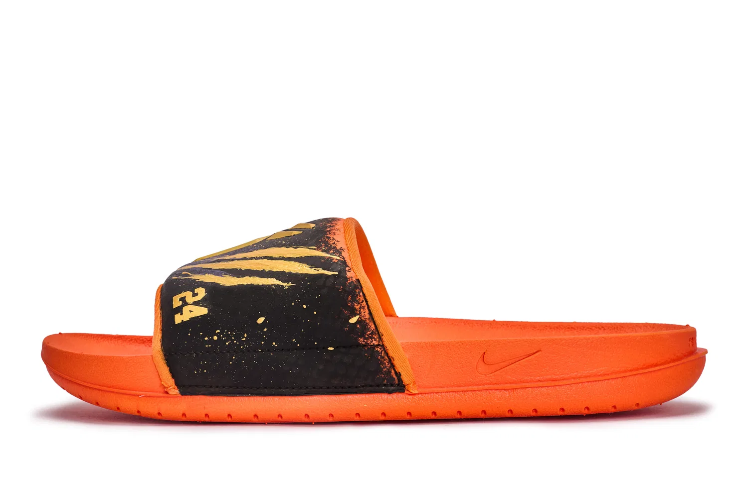 Детские шлепанцы-слайды с длинным рукавом Nike Kobe Offcourt, Black