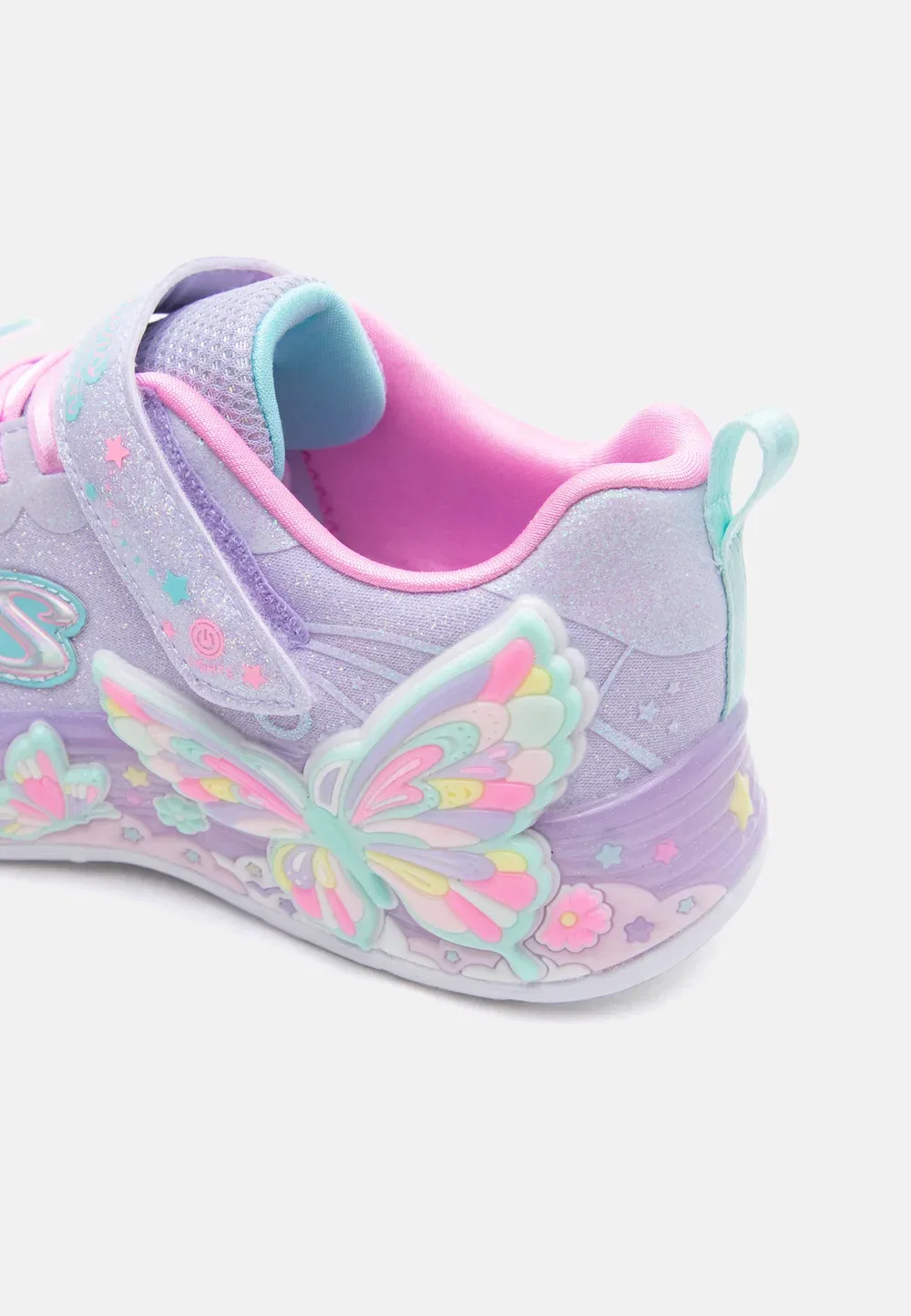 Тренеры Skechers, Lavender/Multi-Coloured — фото 3
