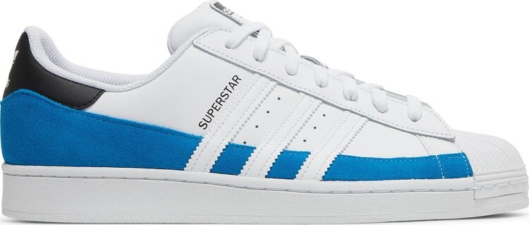 

Кроссовки Adidas Superstar 'Bright Blue White', синий