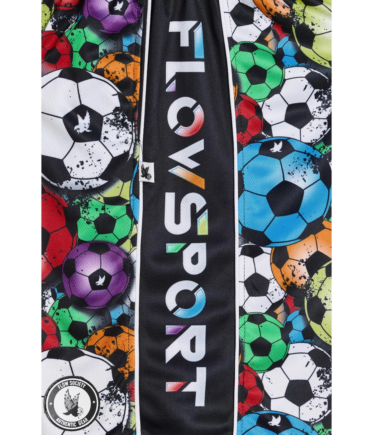 Футбольные шорты Flowsport Soccer Attack Shorts (для маленьких и больших детей) Flow Society, Multicolor — фото 3