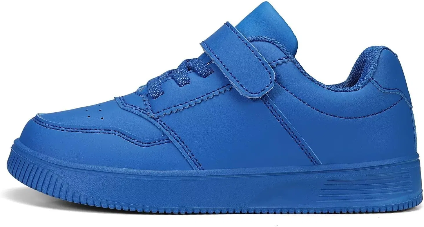 Детские кроссовки из кожи с принтом DSWED, Leather Wear-Blue — фото 3