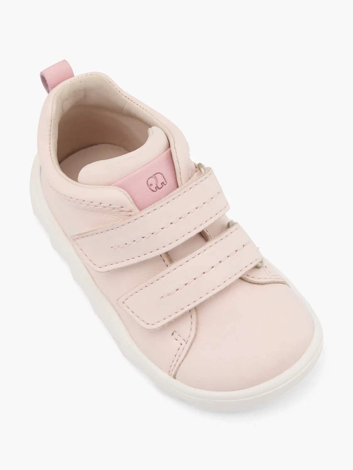 Детские кроссовки на липучке Elefanten, цвет Rose Gold — фото 2
