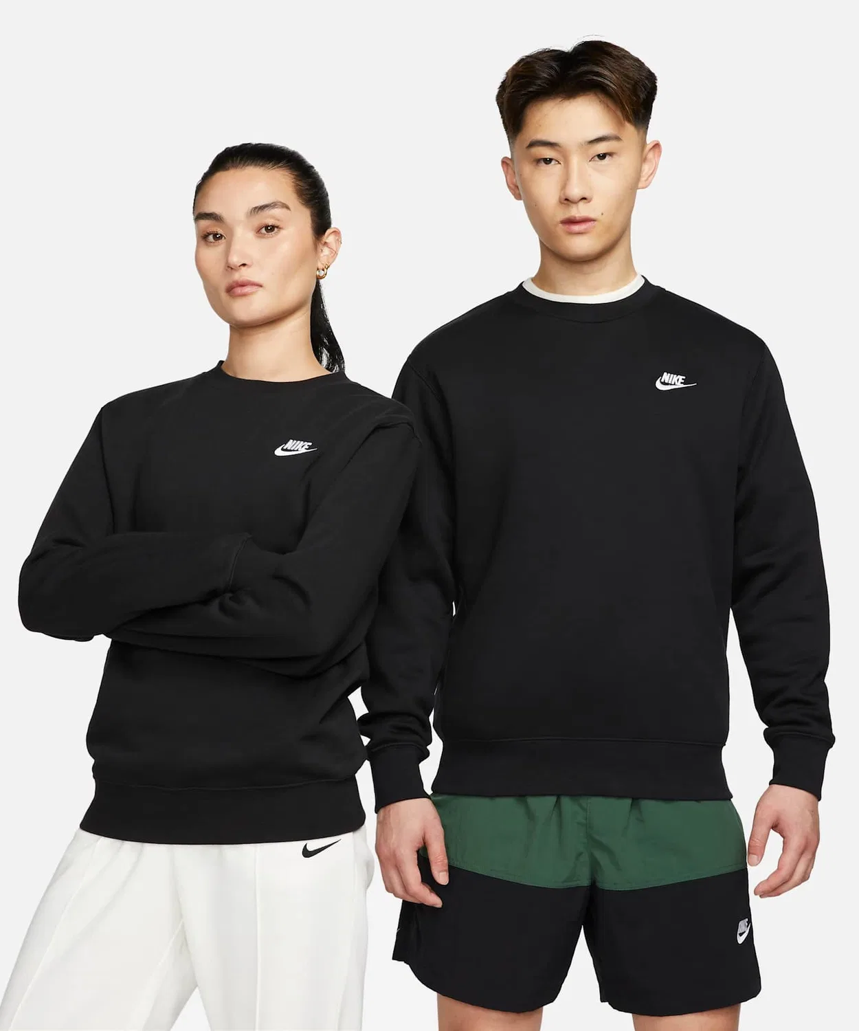 Мужское худи с длинным рукавомNike Sportswear Club Fleece, Black — фото 4