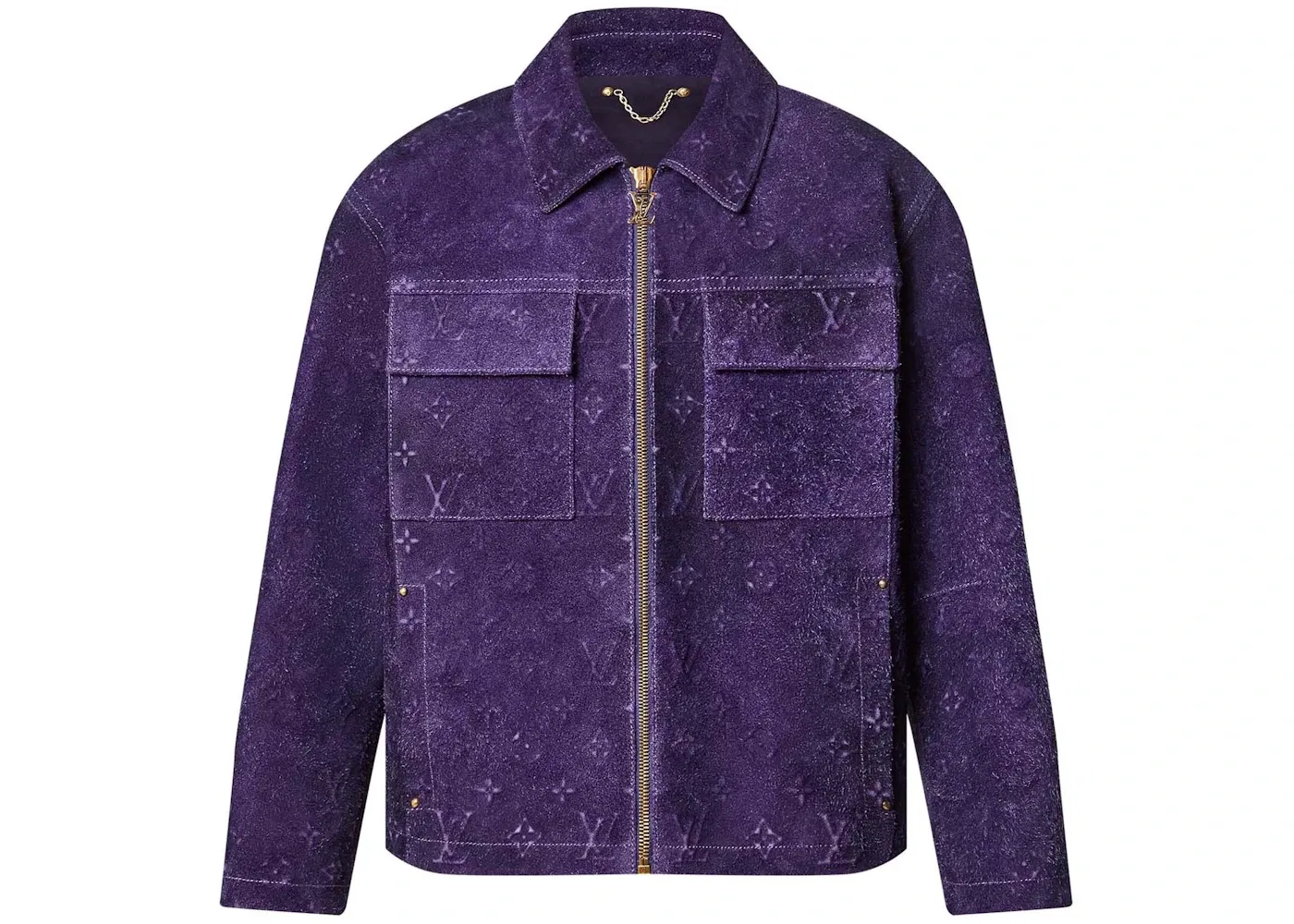 Мужская куртка с монограммой Louis Vuitton Workwear, Violet