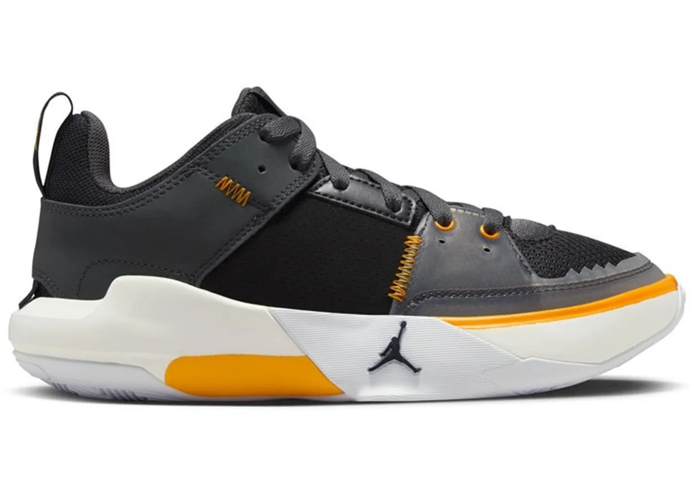 Детские кроссовки баскетбольные Jordan One Take 5 Anthracite Taxi Jordan, Black/Anthracite/Sail/Taxi