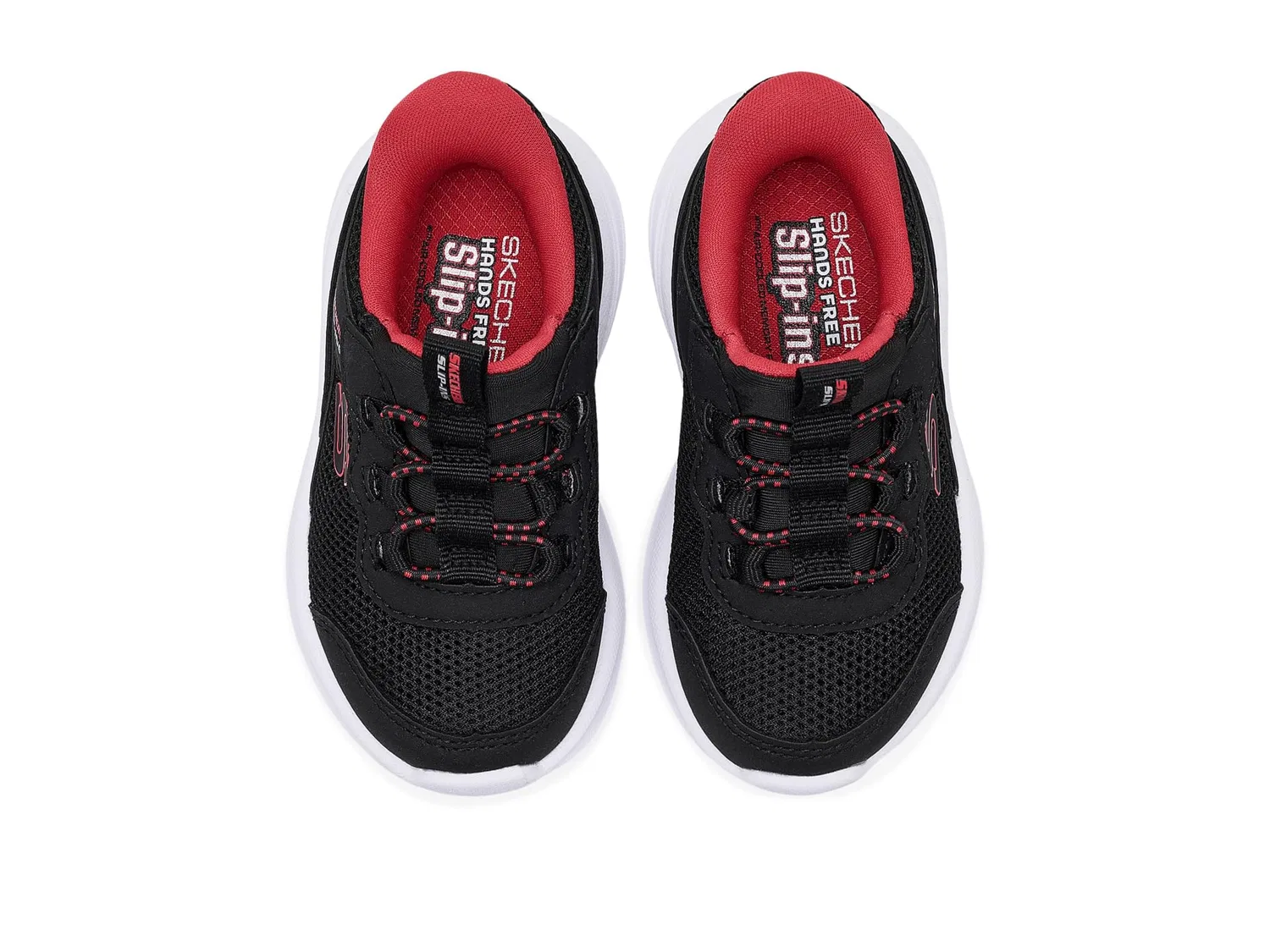 Кроссовки Hands-Free Slip-Ins-Bounder Pro 404208N (для малышей) Skechers Kids, Black — фото 3