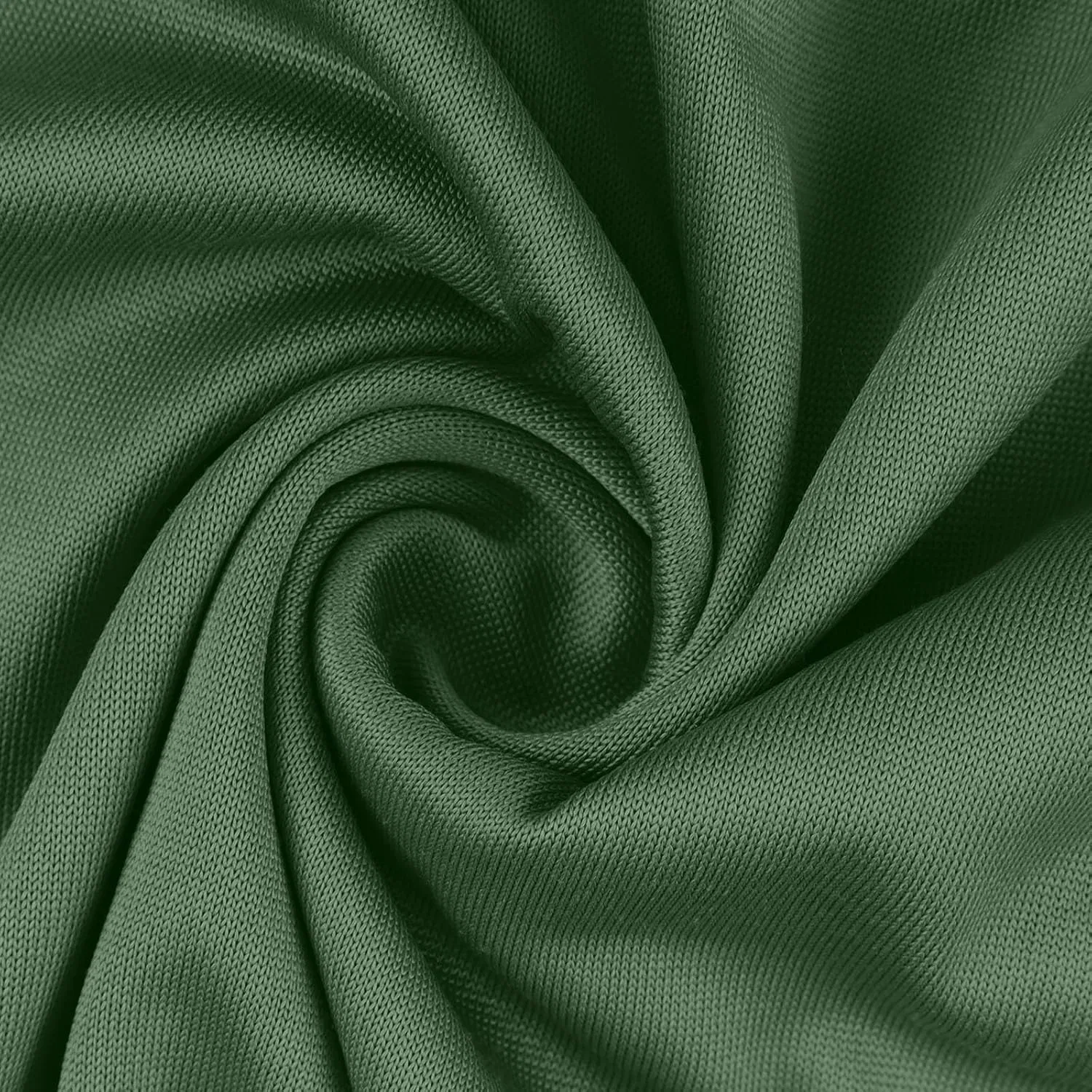 Женская футболка с длинным рукавом свободного кроя, Army Green — фото 3
