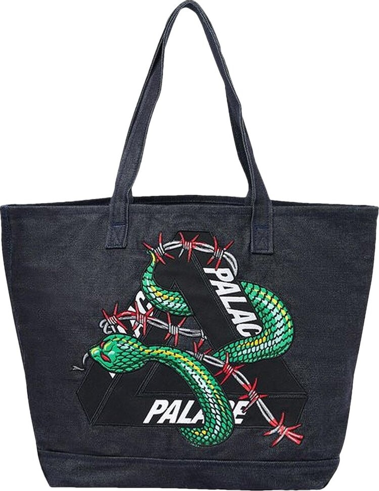 

Сумка Palace Hesh Denim Tote Bag Rinse, синий