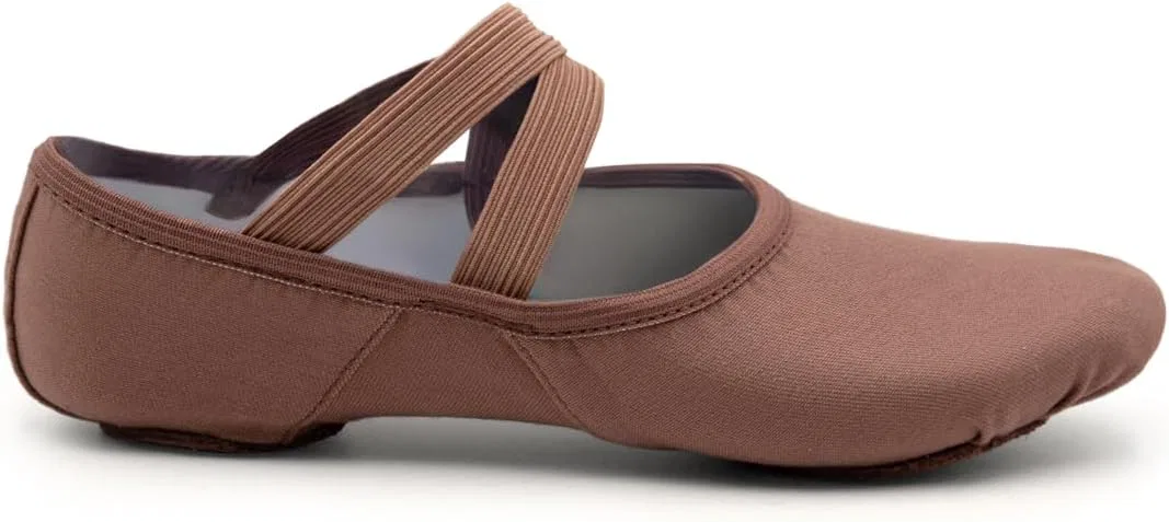 Детские балетки для девочек Hanami Capezio, Mocha