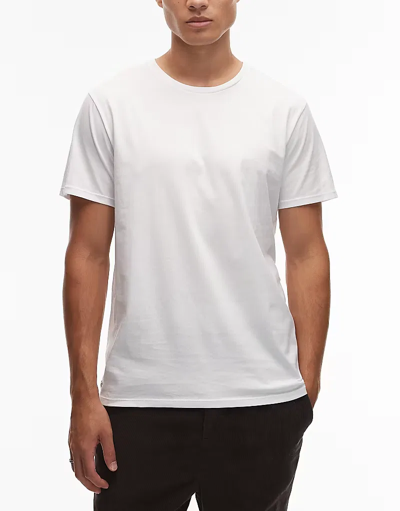 Футболка домашняя 3 шт Lacoste, черный/серый/белый — фото 2