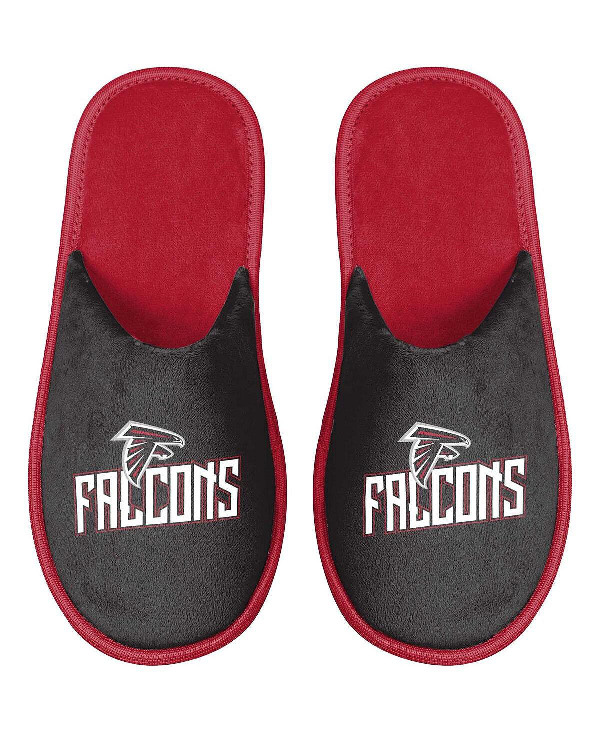 Мужские тапочки atlanta falcons scuff slide FOCO, черный - фото