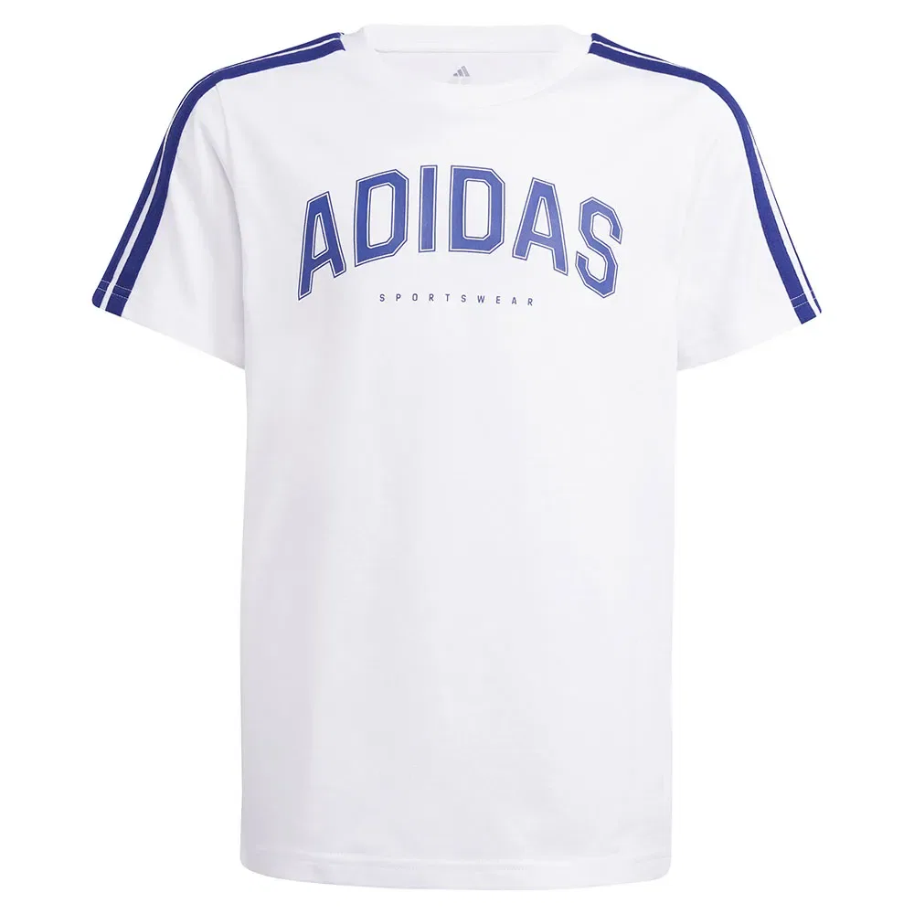 Футболка с коротким рукавом Collegiate Graphic Adidas, белый — фото 3