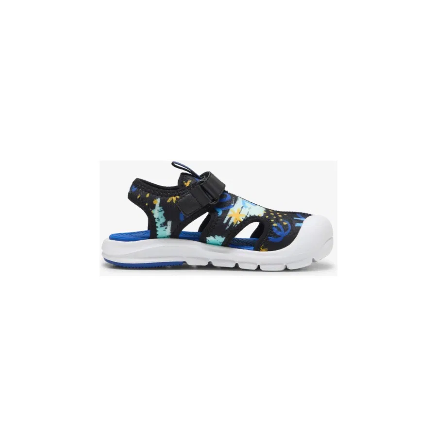Детские сандалии Fun Racer Sandal AOPVInf Puma, Черный