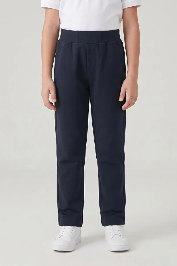 Детские спортивные штаны для мальчиков с утеплением Fatella, Navy Blue — фото 3