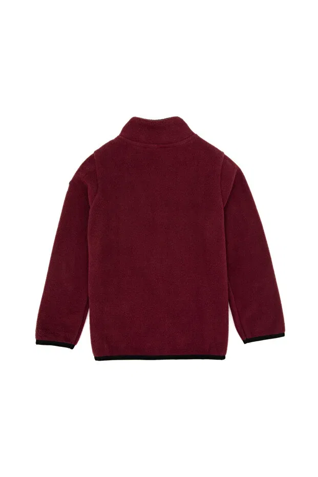Детский кардиган для мальчиков с длинным рукавом U.S. Polo Assn., Plum — фото 2