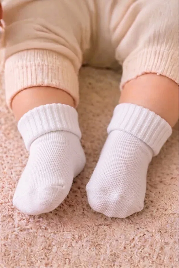 Детские носки хлопковые набор 5 шт Basics Pure Plus, Khaki — фото 2