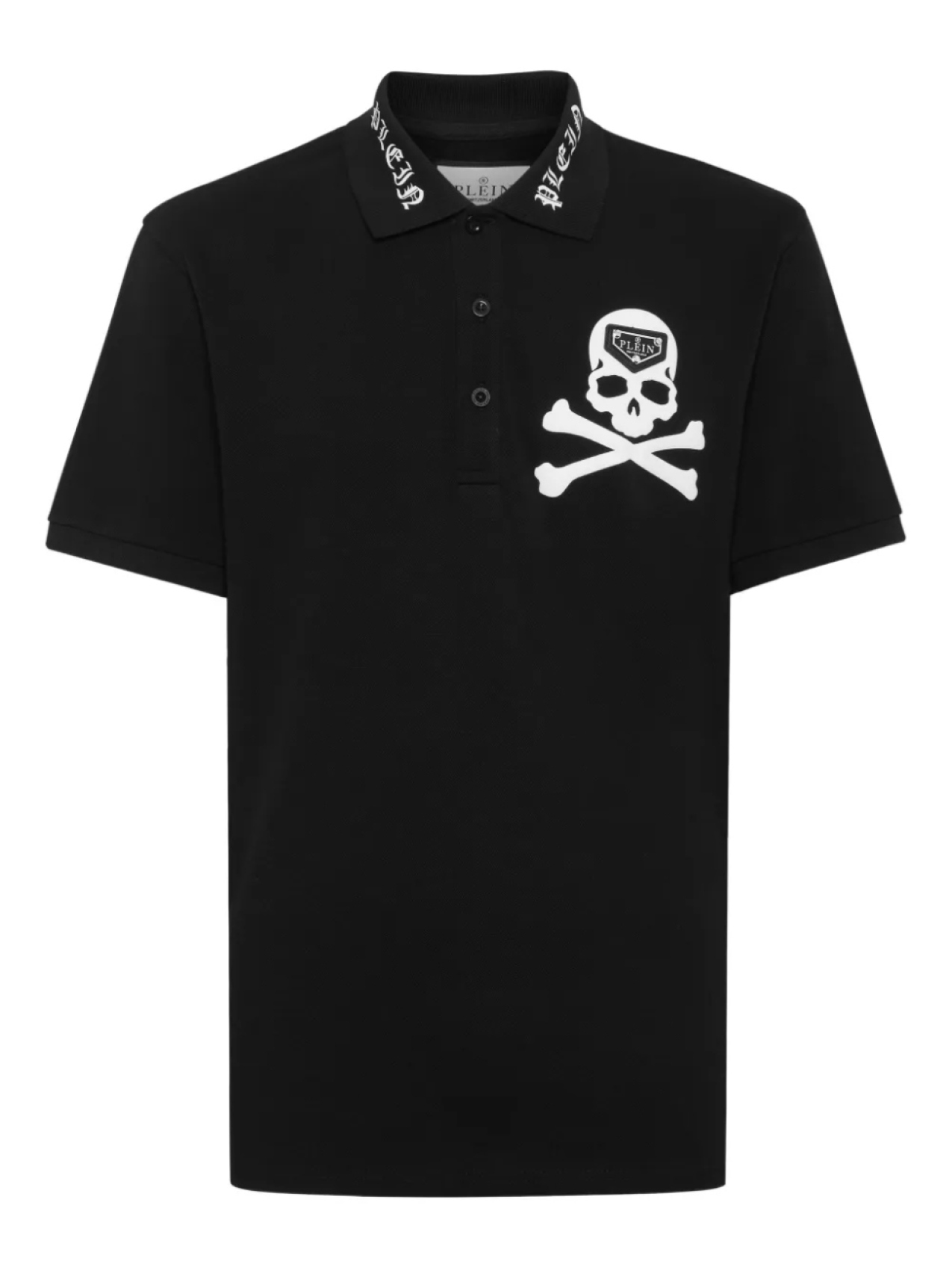 

Рубашка поло Philipp Plein Skull & Bones, черный