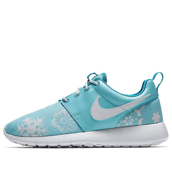 

Кроссовки roshe one print Nike, синий