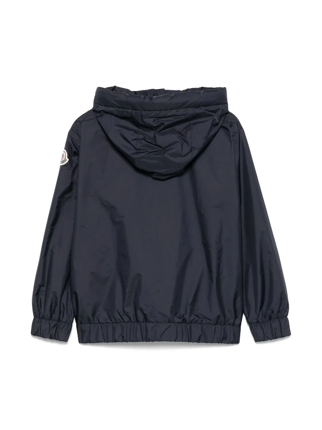 Детская бомбер-куртка из переработанного полиамида Moncler, синий — фото 3