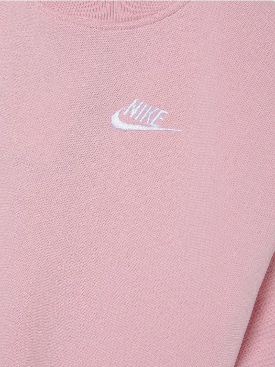 Детский свитшот стандартного кроя Nike, розовый — фото 3