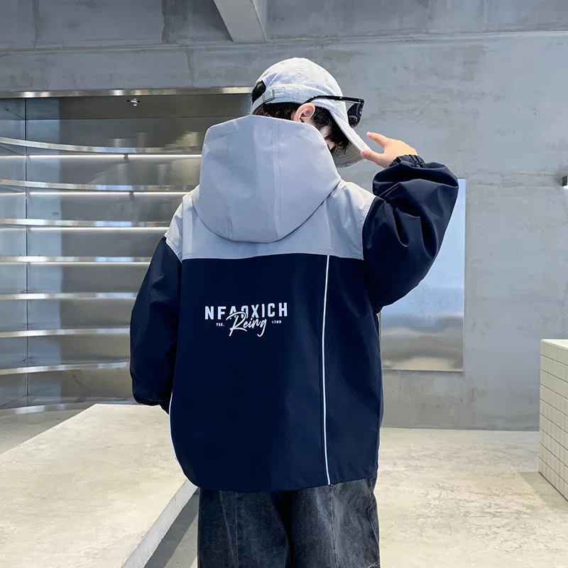 Детская куртка уличного стиля Lanza, Navy Blue — фото 4