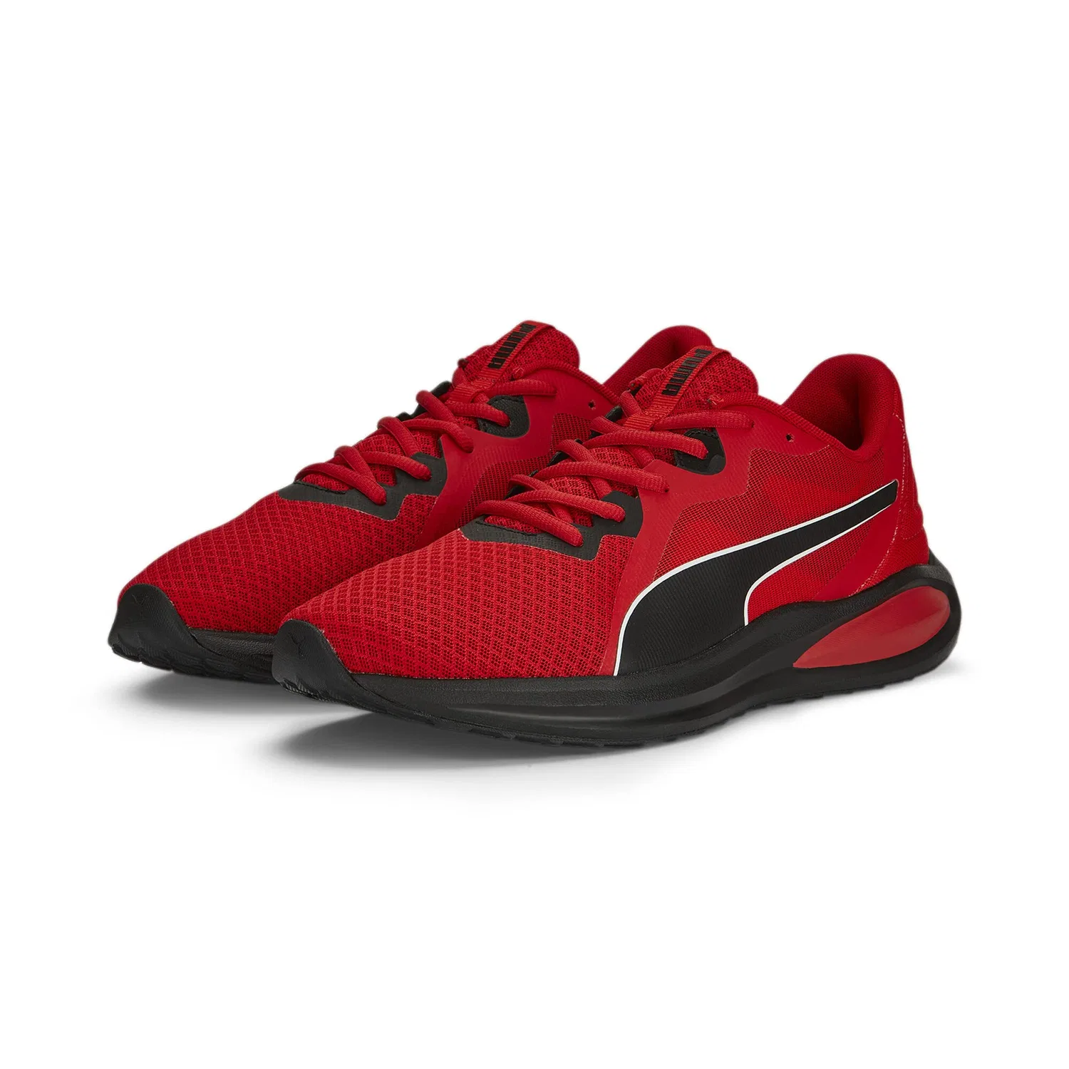 Детские бутсы для мальчиков Twitch Runner Cool PUMA, All Time Red PUMA Black PUMA White — фото 2