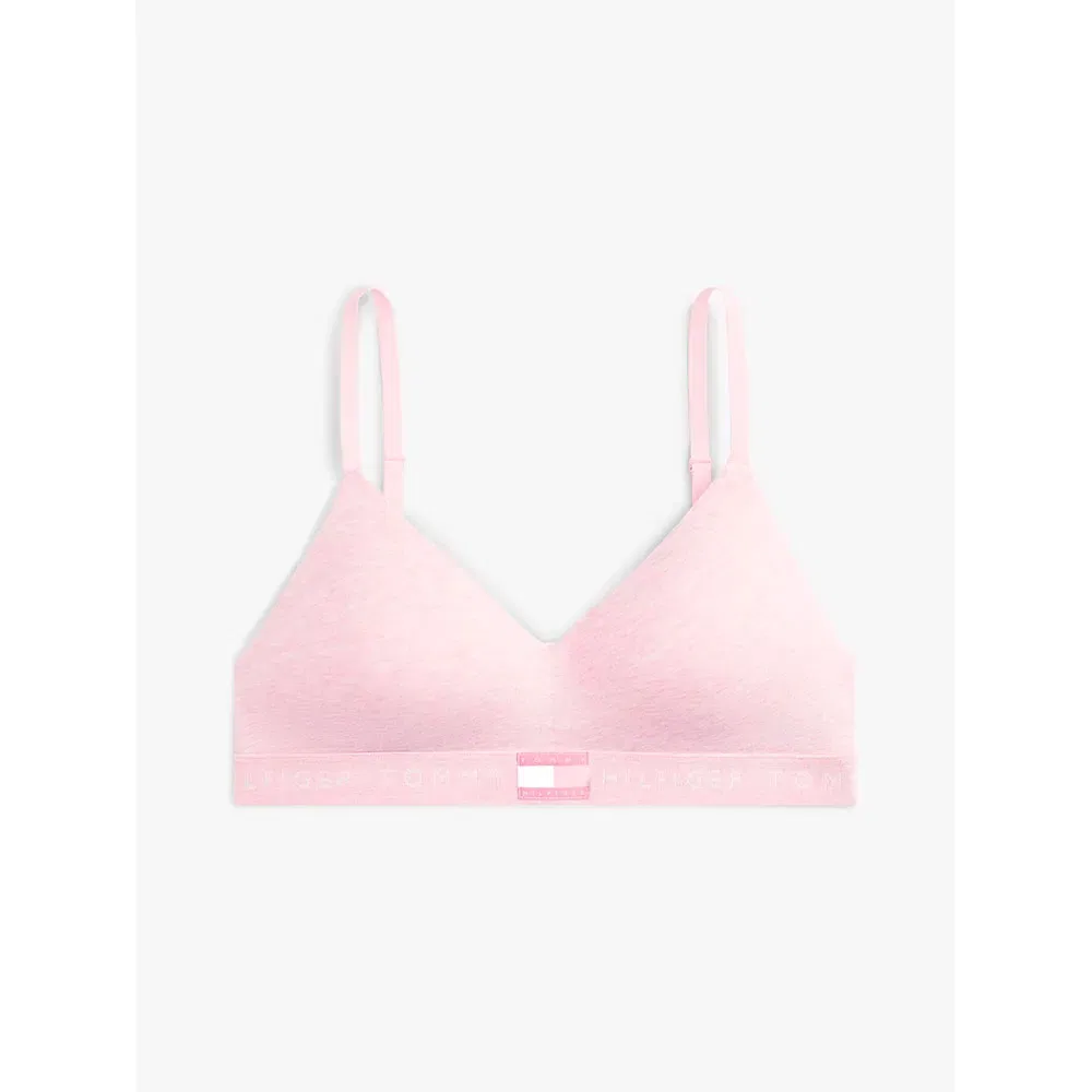 Бюстгальтер Bralette Push-Up Tommy Hilfiger, розовый — фото 3