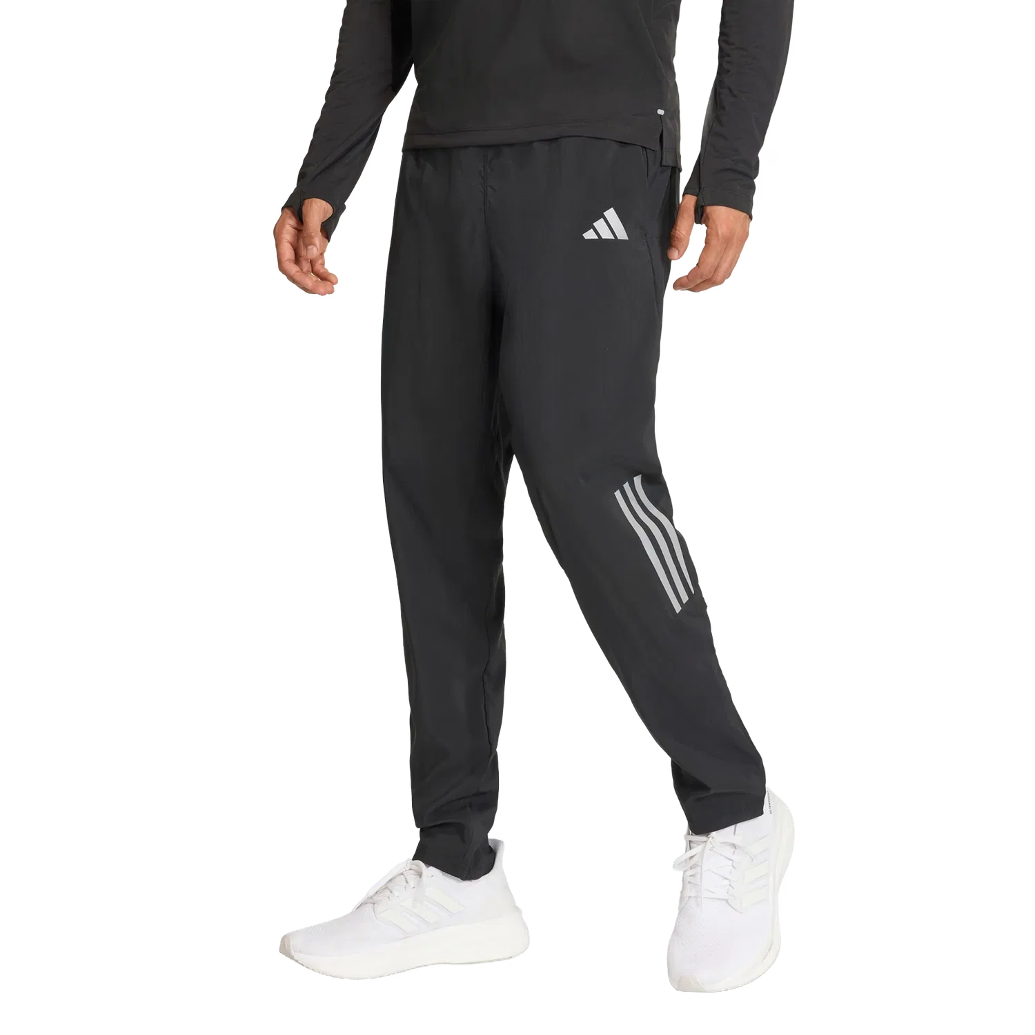 Мужские спортивные беговые штаны Adidas adi365 Iconic Astro, черный — фото 2