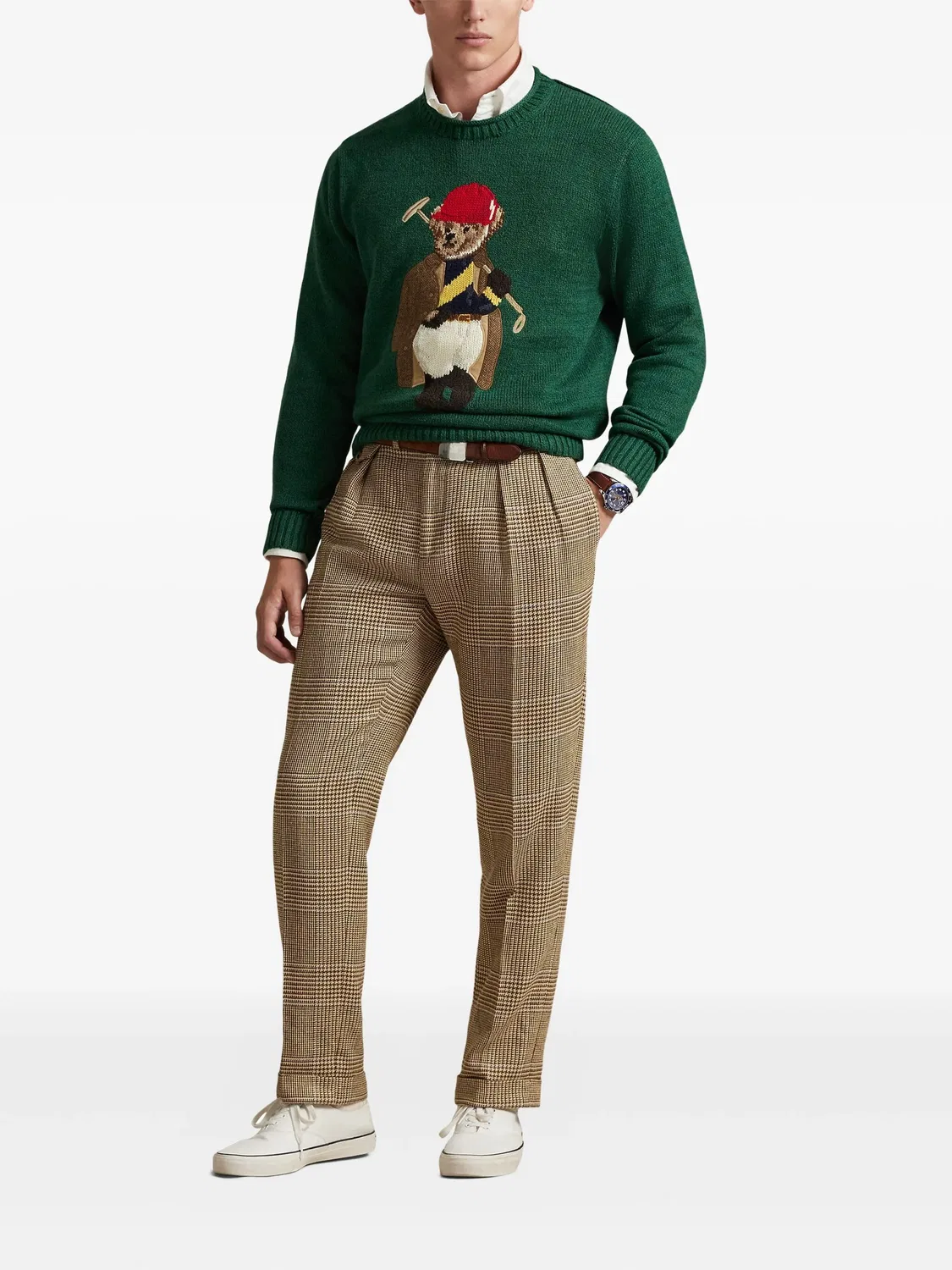 Polo Ralph Lauren Джемпер зеленый — фото 2