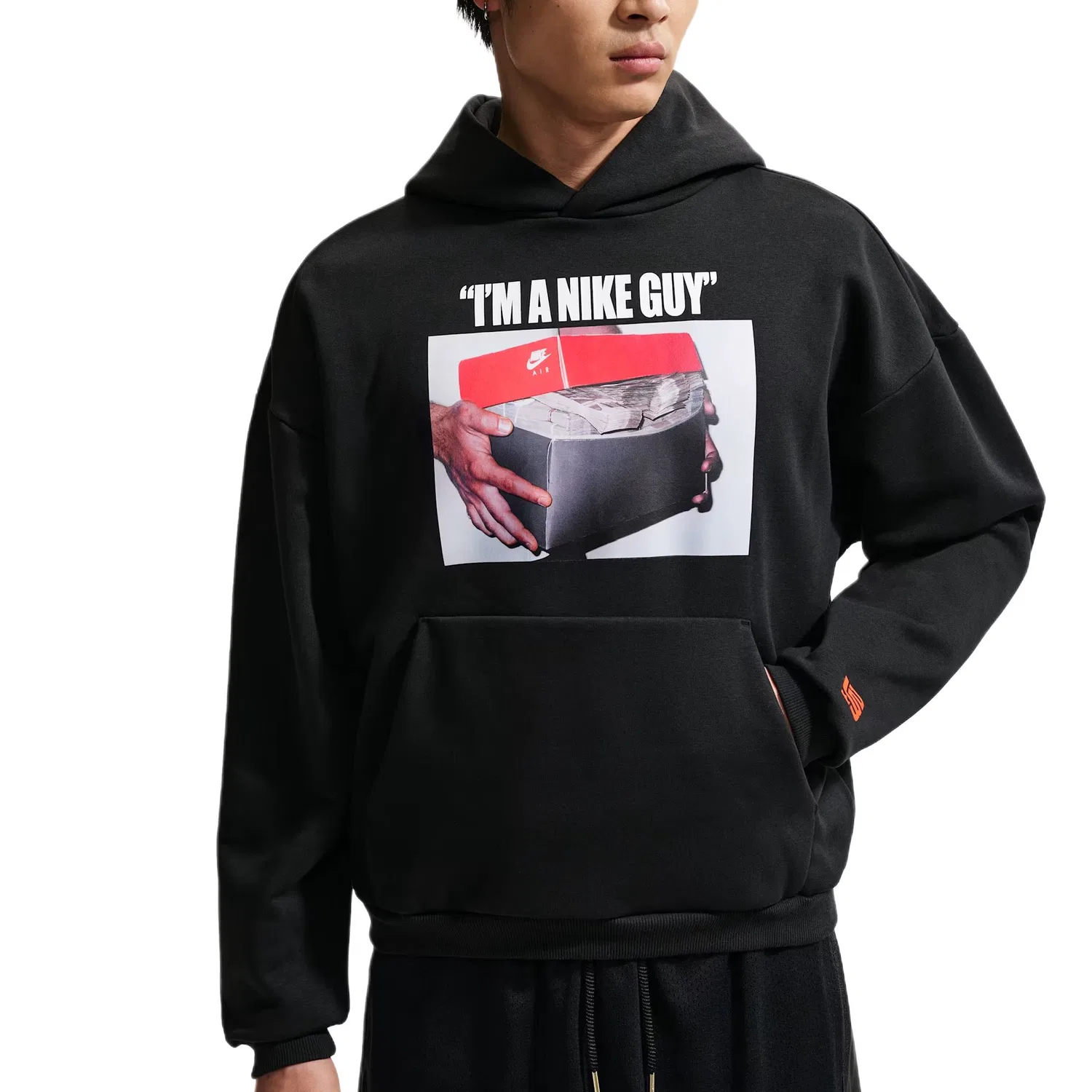 Мужской свитшот с принтом LeBron 'Shoe Bag' Nike, Black