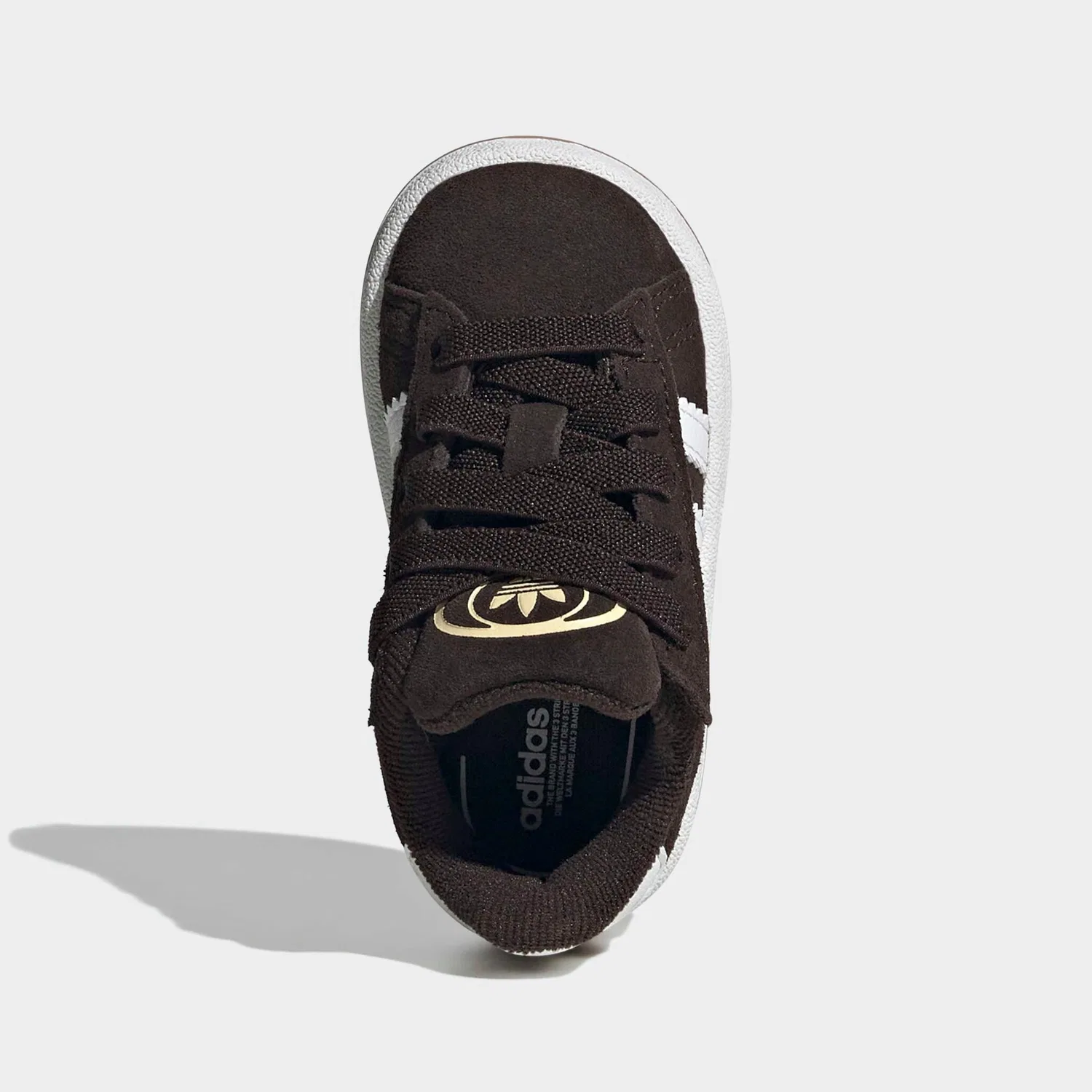 Детские кроссовки Campus 00s Adidas Originals, Aurora Coffee/White/Gum — фото 4