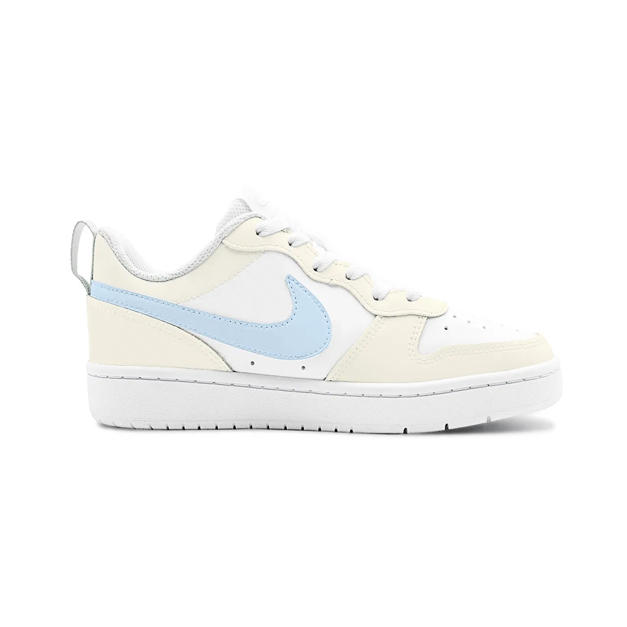 Детские кастомные кроссовки с принтом Манго Кэт По, Nike, Blue Yellow — фото 3