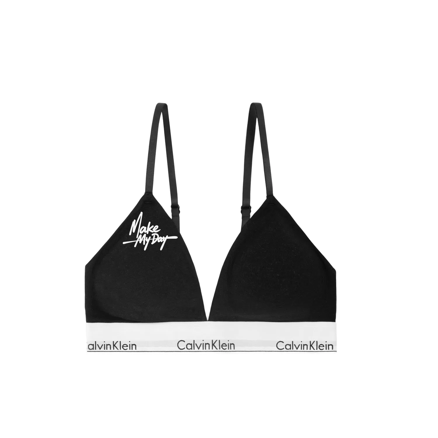 Женский бюстгальтер без косточек с мягкой чашкой Calvin Klein, Черный
