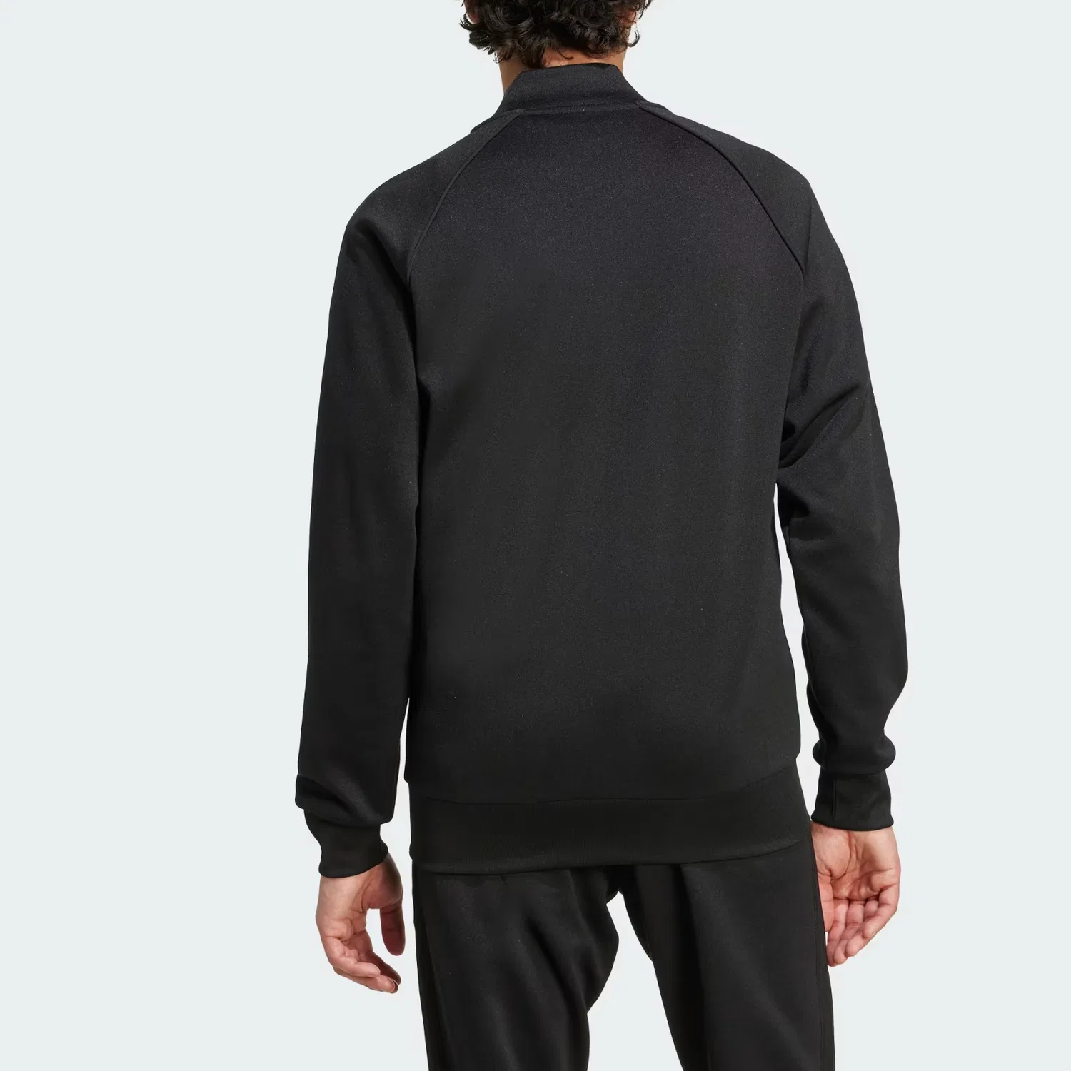 Мужская куртка-бомбер Adidas Originals, Black/Black — фото 4