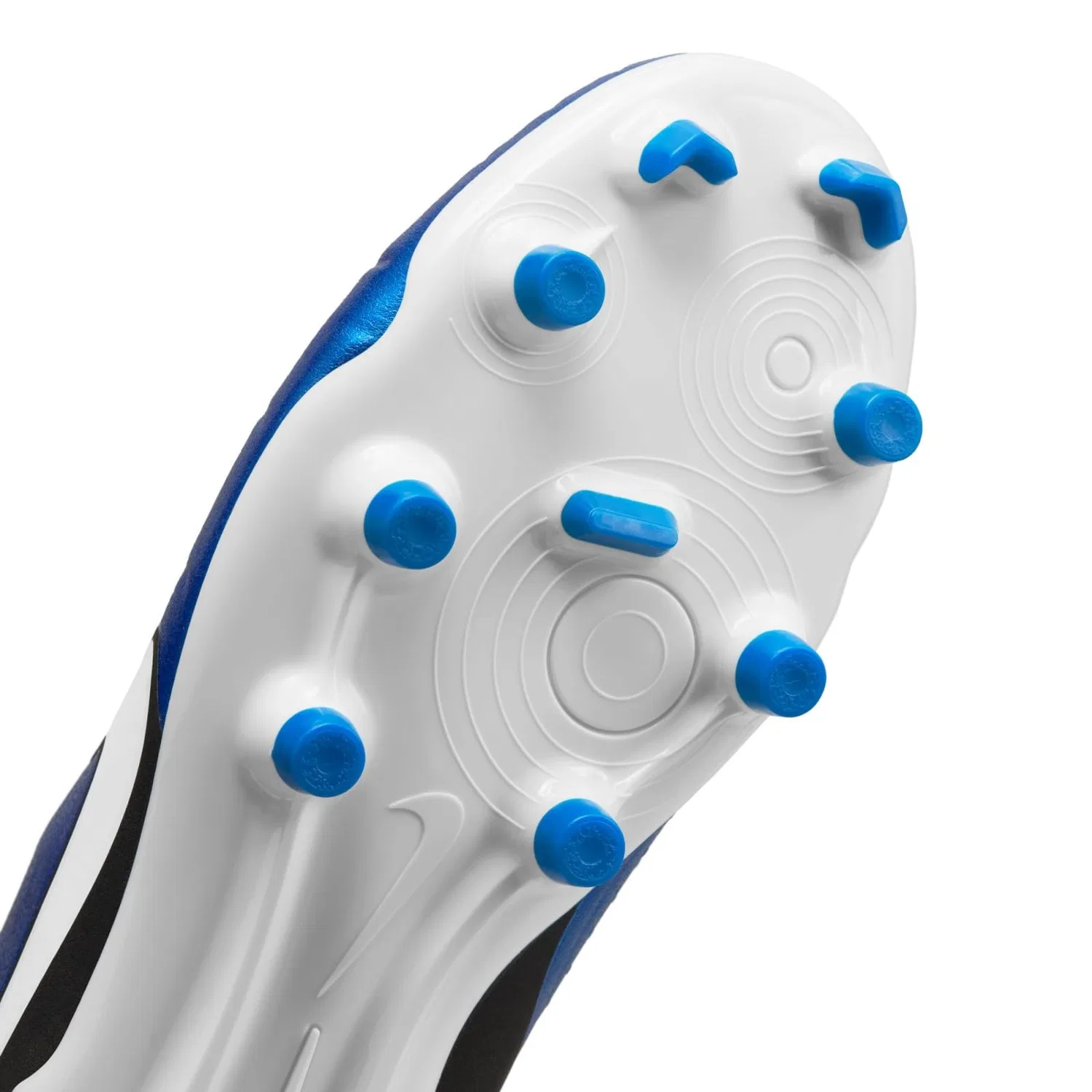Детские бутсы для мальчиков с кожаным верхом NIKE Jr. Tiempo Legend 10 Academy Mg NIKE, Soar White — фото 2