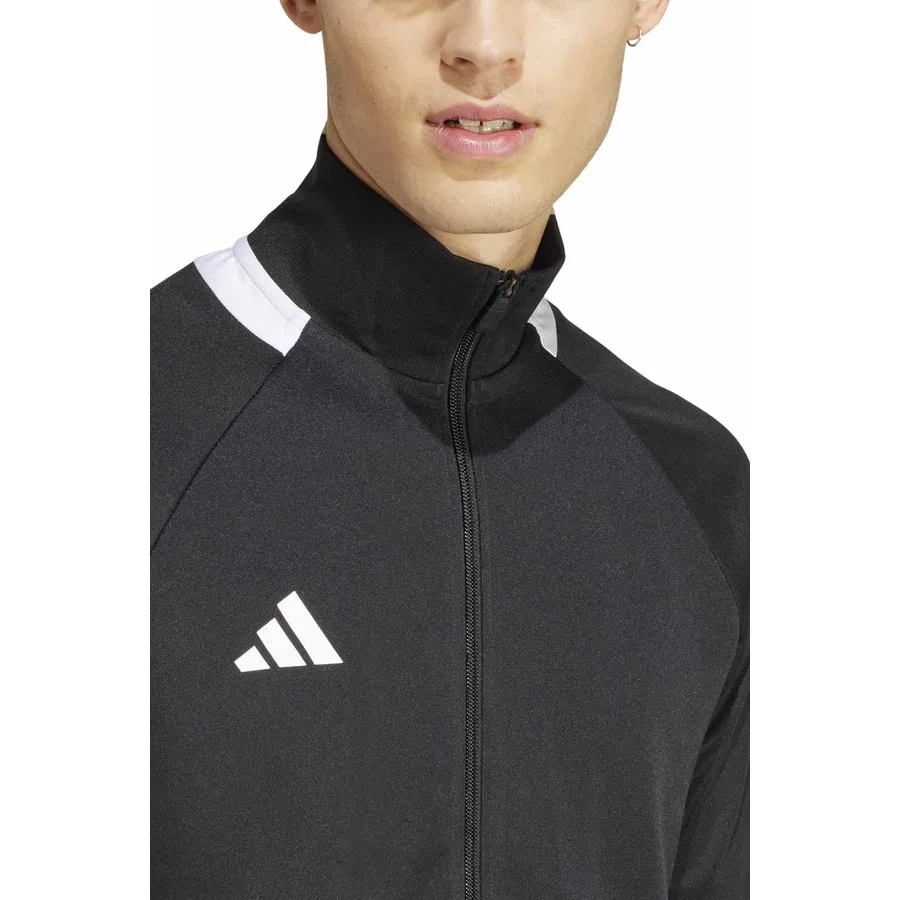 Куртка мужская с длинным рукавом adidas Sereno TJ, Черный — фото 4