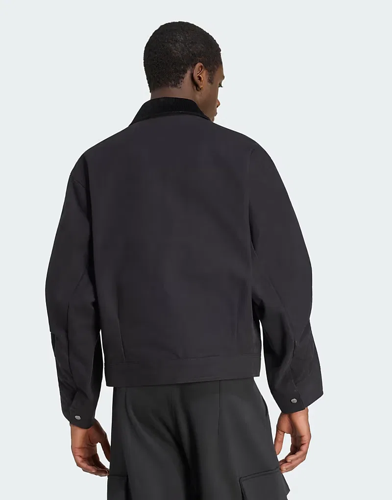 Бомбер Adidas Originals Premium Essentials, черный — фото 2