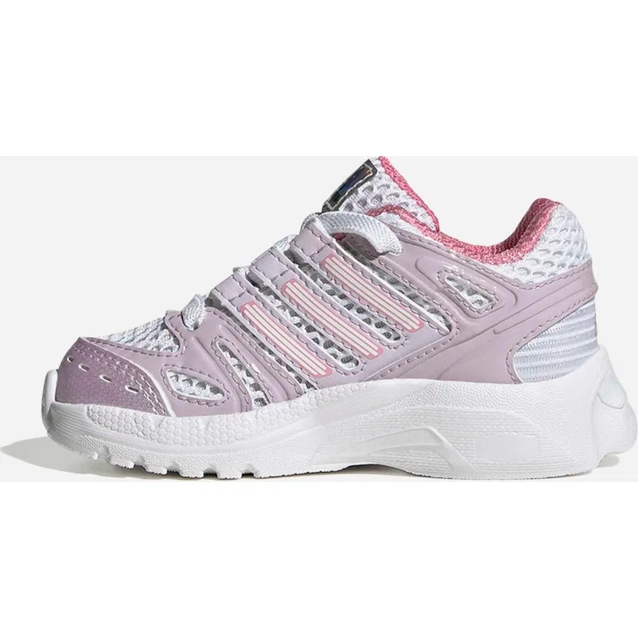 Детские спортивные кроссовки с LED-подсветкой Adistar Control 5 Elastic Lace adidas, Белый — фото 2