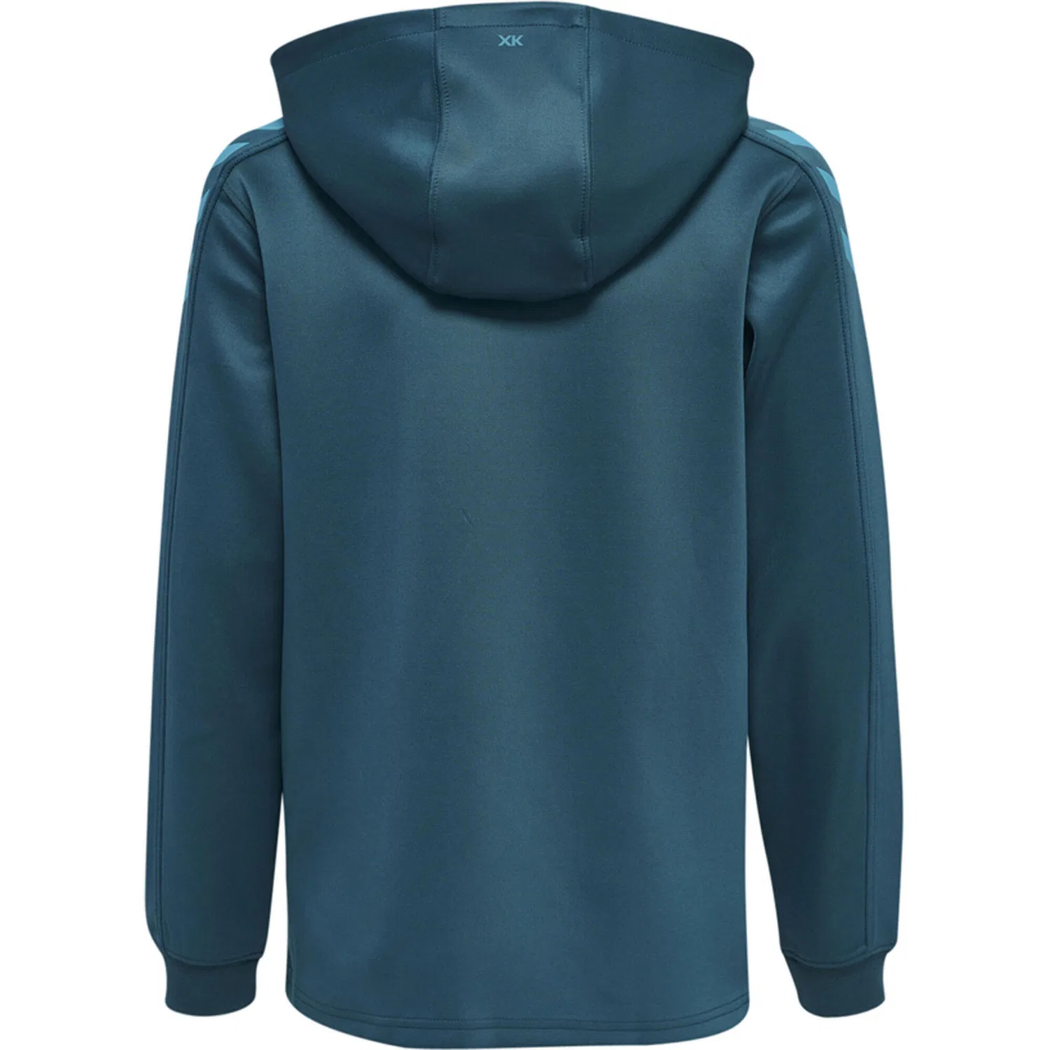 Детское худи с капюшоном hmlCORE XK POLY KIDS SWEAT HOODIE Hummel, Wasserblau Pastellblau Berlinerblau — фото 3