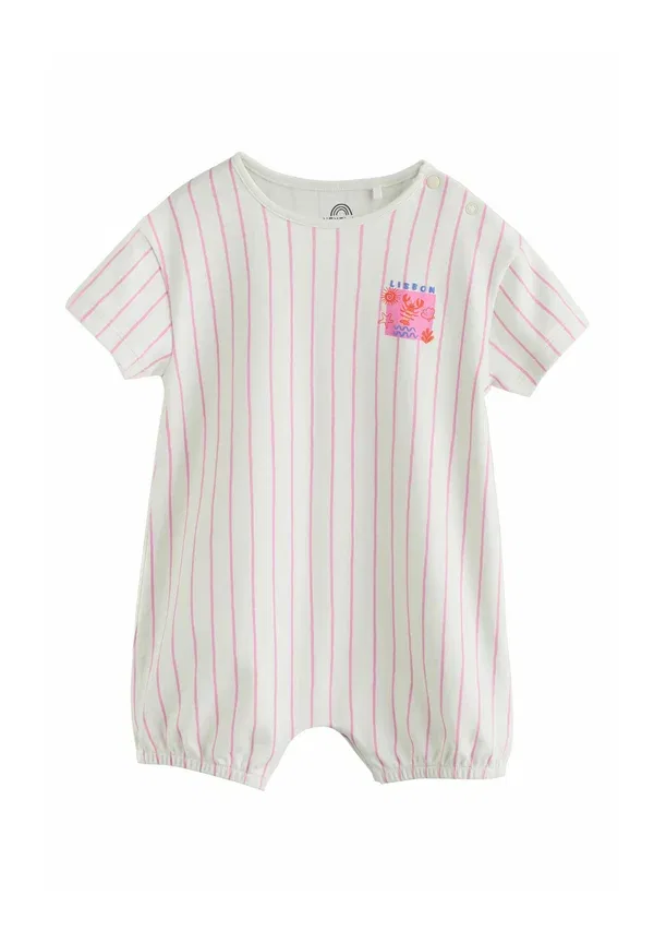 Боди-комплект из 3 штук, хлопок, Regular fit, Next, Pink and Red Lobster Printed, красный/розовый — фото 2