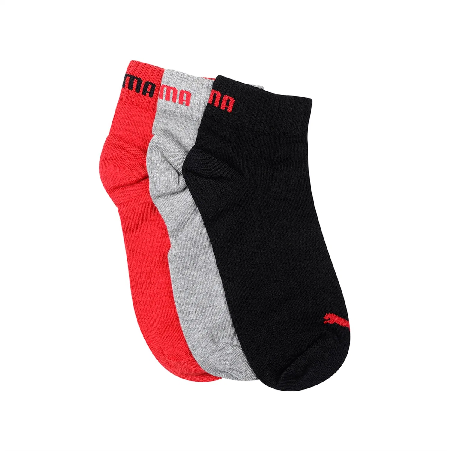 Детские носки с принтом PUMA, Цвет Bunt Rot Grau
