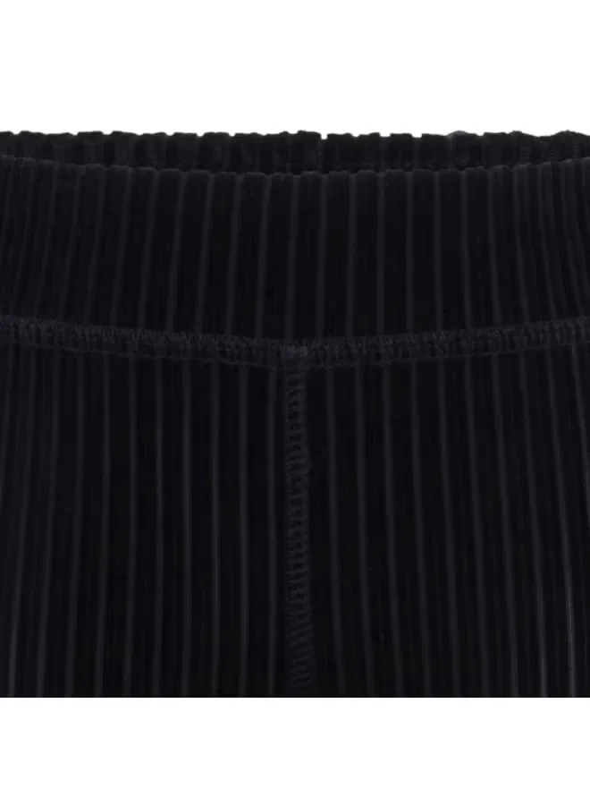 Леггинсы с принтом Sportswear Cozy Rib Flared Nike, черный — фото 4