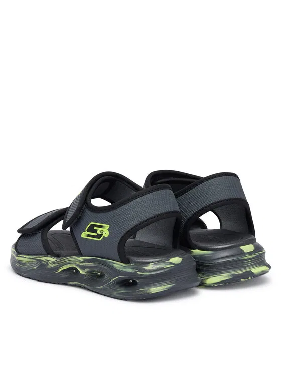 Сандалии Sola Glow Sandal Skechers, серый — фото 3