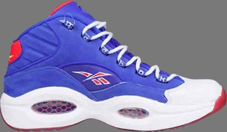 

Кроссовки question mid 'packer shoes' Reebok, синий