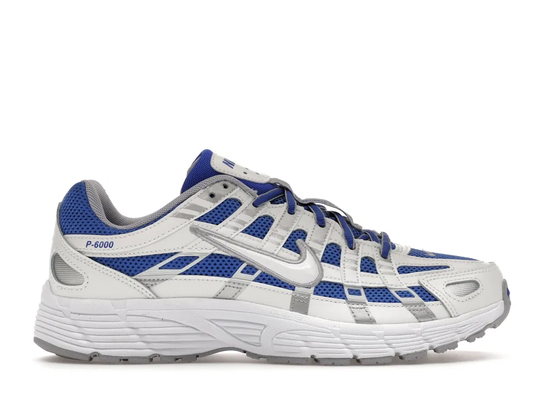 Детские кроссовки Lifestyle Nike P-6000, Hyper Royal/Summit White/Metallic Silver/White