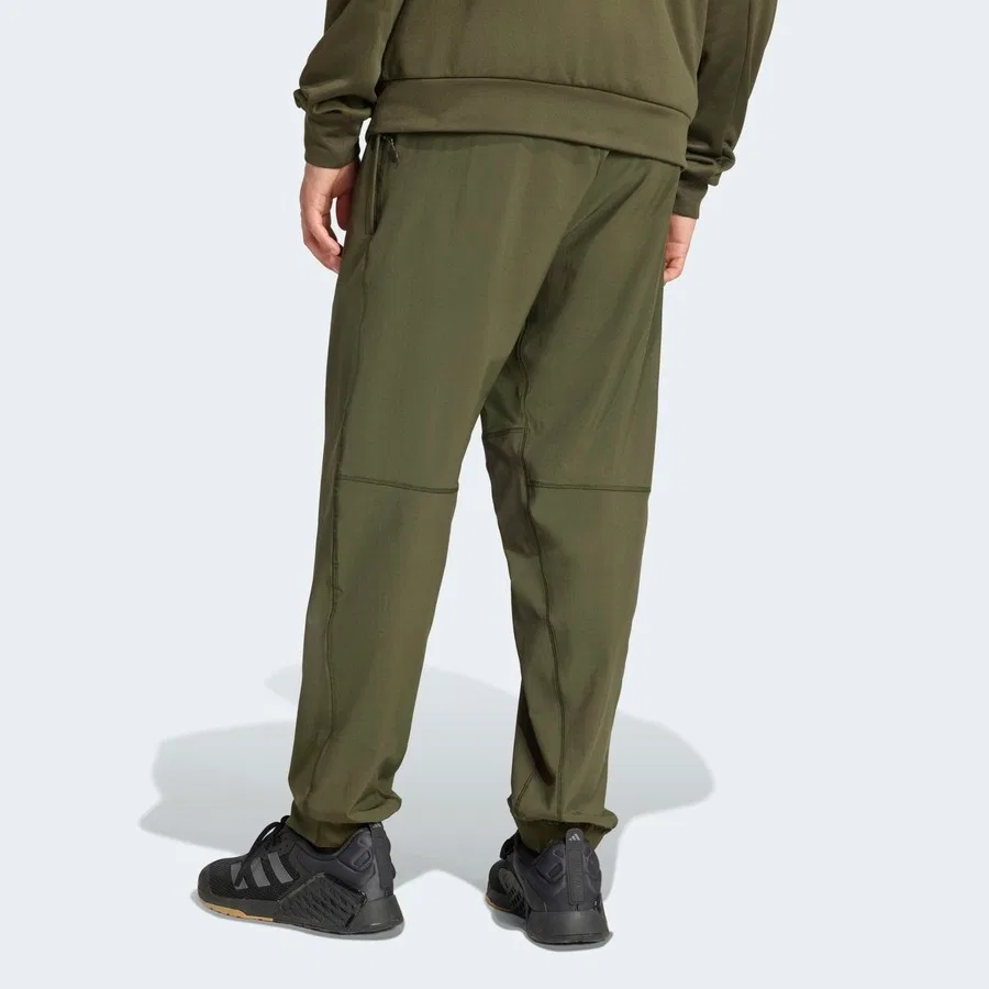 Спортивные брюки с зауженными штанинами adidas Performance Train Essentials, Черный — фото 2