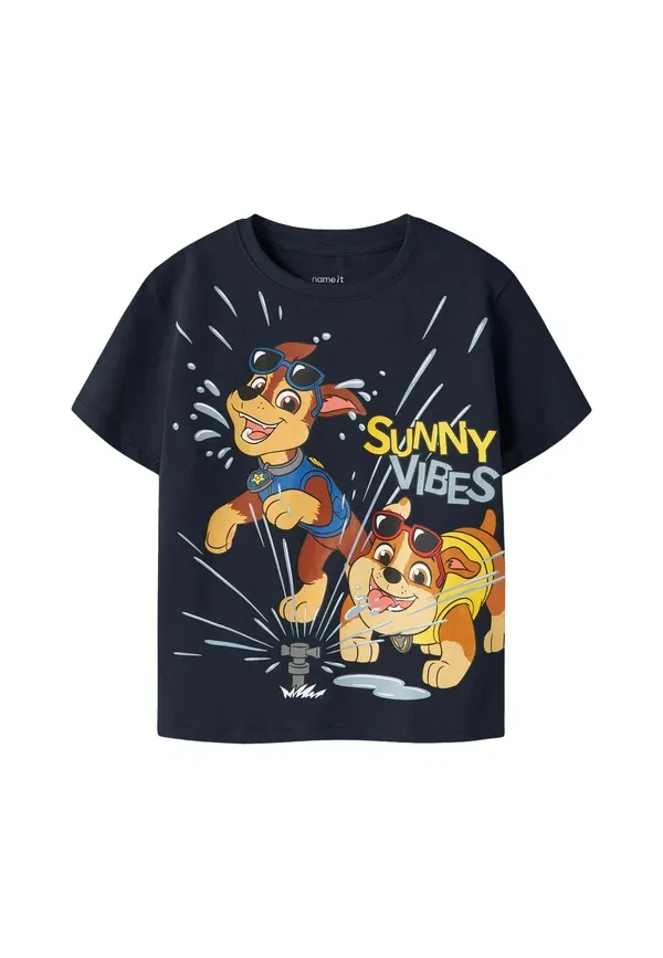 Футболка с принтом Paw Patrol, Name It, темно-синий Blazer